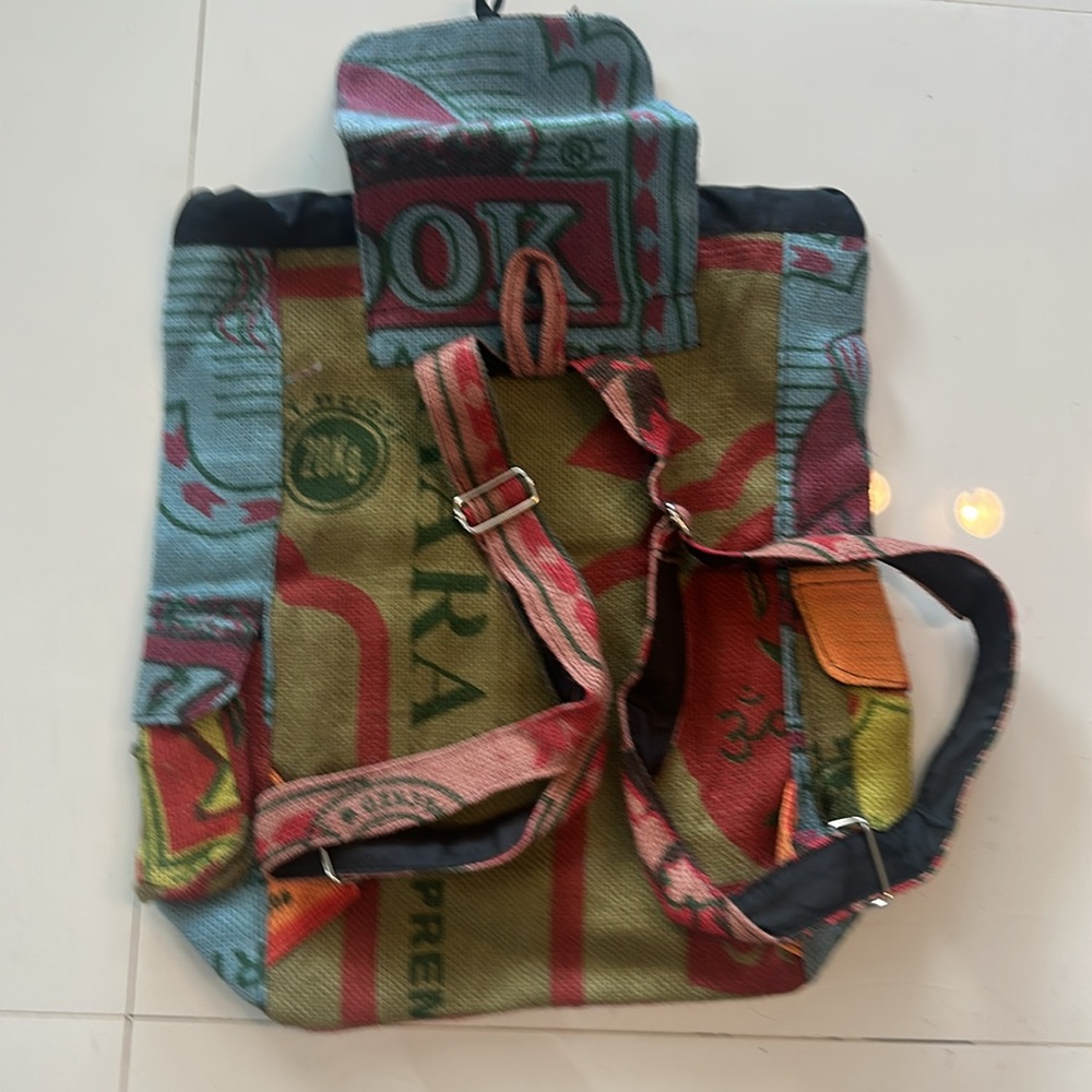 Dydaktik Boho Up Cycled Patchwork Backpack - image 5